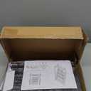 Aboxoo Kids Bookshelf Todder Freestanding for Children Room 18 inches Small Toddler Bookcase Toy Organizer Play Black Stable Bookcase Bookstore Library Book Unit Storage for Small Place, Black