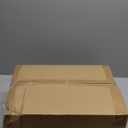 SAILUN 275QT/69Gal Stackable Storage Bins with Lid, Collapsible Storage Bins with Doors and Wheels, Folding Plastic Cabinet Containers for Home Closet Organization, 5 Pack, White