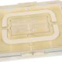 Unomor Storage Bins Lids Fridge Fresh Storage Box 8 Compartment Snack Box for Fridge, 2 Pack