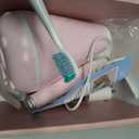 Tao Clean UV Sanitizing Sonic Toothbrush and Cleaning Station, Electric Toothbrush, Dual Speed Setting, Pink Blush