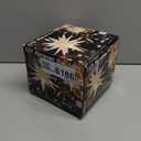 Kingdder 4 Pieces Moravian Star Light LED 3D Star Hanging Light Powered by Battery with Timer Function White Porch Lantern Holiday Decor for Indoor Outdoor Christmas Tree Balcony Courtyard (12 Inch)