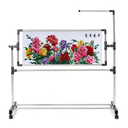Needlework Floor Frame, Adjustable Cross Stitch Craft Stand, Standing Embroidery Lap Table, for Art Craft Sewing Holder