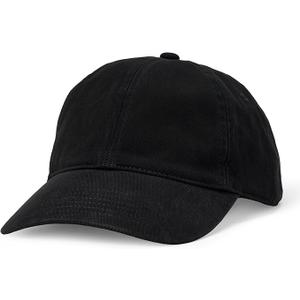 Amazon Essentials Women's Washed Cotton Canvas Baseball Cap with Adjustable Strap