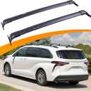 Snailfly 220 Lbs Roof Rack Cross Bars Fit for 2021 2022 2023 2024 2025 2026 Toyota Sienna W/Side Rails Crossbars Cargo Carrier Accessories