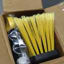 KeFanta 18 Inches Push Broom Outdoor- Heavy Duty Broom with 63" Long Handle for Deck Driveway Garage Yard Patio Warehouse Concrete Floor Cleaning