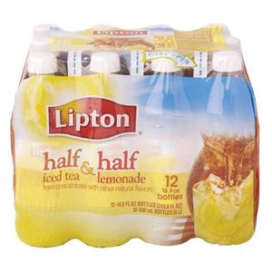 Lipton Iced Tea, 16.9 Oz (Pack of 12) (Half Iced Tea & Half Lemonade) (EXP 01/18/27)