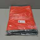 2 x Christmas Gift Wrapping Paper Organizer Storage Bags,Plastic Container for Holiday Supplies & Accessories, Gift Bag Organizer, Under Bed Wrapping Paper Storage (Red)