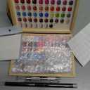Sponge Paint Patting Gel Polish & Tools Kit, 57 Colors Ombre Nail Gradient Painting Gel Blush Blooming for Pigment Pat Aura Nails, French Manicure
