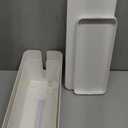 Cable Management Box, 2 Pack Large & Medium Cable Organizer Box with 17 PCS Cable Management Set, Cord Organizer Box to Hide Surge Protector on Desk or Floor (White)