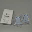 Therwen 2 Pcs 1-7/16 Inch Sliding Mirror Closet Door Roller Assembly Closet Door Wheels Steel-Framed Bottom Roller Replacement for Mirror Wardrobe