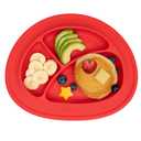 Nuby Silicone Sure Grip Miracle Mat, Fits Most High Chairs, 6 M+, Red (Child size)