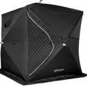 WILLOWYBE Outdoor Sauna Tent Pro - 4-Person, All-Weather, Insulated, Solid, Panoramic View, Easy Setup