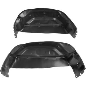 ALMULOO Rear Wheel Liner Guard Compatible with 2020-2026 Chevy Chevrolet Silverado 2500HD 3500HD Driver & Passenger Side Pair