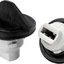 84987048 Front Turn Signal Lamp Socket, Turn Signal Light Bulb Holder Socket Fit for 2015-2022 Chevrolet Suburban Blazer Tahoe Replace 23233116 22880354