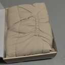 Baby Girl Boy Snowsuit Cute Down Jacket Hooded Romper Light Puffer Padded Jumpsuit Infant Winter Outwear (0-6 Months, Beige)