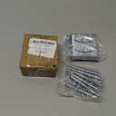 Surface Mount Corner Brackets for Desk Legs, Coffee Table, Dining Table, Bench Legs with Accessories (4 PCS)