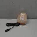 POHS USB Himalayan Mini Heart Salt Lamp, 7 Color Changing LED Bulb, Hand Crafted Crystal Rock Salt Night Light for Home Decor, Desk, and Gift | Premium Quality Wood Base and USB Cable