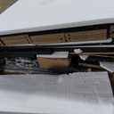 43" Makeup Vanity Desk with Mirror and Lights, & Power Outl, Glass Top Big Vanity Table with 9 Drawers& 8 Storage Shelves, Dressing Table Set with Chair for Bedroom, Black (15.75D*43.31W*57.48H)