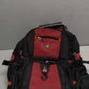 Extra Large 50L Travel Laptop Backpack with USB Charging Port, College High School Backpack Airline Approved Business Work Bag Fit 17 Inch Laptops for Men Women,Red