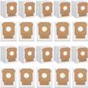 20 Pack Q0520 Vacuum Bags for iRobot Roomba Vacuum 2 Q0520 Essential Robot Vacuum Cleaner,Roomba 105 Combo/Vac,Plus 405 404 505 Combo Max 705 Vac,Max 705 Combo Robot,Disposable Auto-Empty Dust Bin Bag