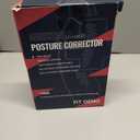 Fit Geno Posture Corrector for Women Invisilite: Invisible Lightweight Back Brace for Neck Shoulder & Upper Back Pain Relief - Improve Posture Correct Hunchback Slouching Under Clothes Small/Medium (Beige)