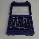 IRWIN Marples Forstner Bit Set, Wood Drill Bits, Made of Carbon Steel, Ideal for Fine Woodworking, Cabinet-making and more, 14 Pieces (1966893) (One Size)