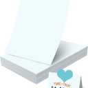 White Cardstock Paper 8.5 x 11, 60 Sheets 250g Premium White Card Stock Printer Paper, Heavy Construction Paper for card making, scrapbooking, craft