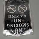 No Smoking No Vaping Sign - 12 x 8" No Smoking Signs For Business Inside Prohibido Fumar No Vapor Sign For Outdoor Indoor Home Rust-Free Aluminum Weatherproof Easy to Install (2 Pack)