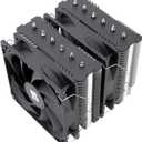 Thermalright Peerless Assassin 120 SE CPU Cooler, 6 Heat Pipes AGHP Technology, Dual 120mm PWM Fans, 1550RPM Speed, for AMD:AM4 AM5/Intel LGA 1700/1150/1151/1200/1851,PC Cooler