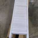 VEVOR Wood Room Divider, 6 Panel Wood Folding Privacy Screen, 66.9 Inches Tall Indoor Louvered Wooden Partition, Portable Decoration Screen, for Room Separation, Home, Office, Restaurant & Bedroom (Light Grey)