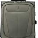 Travelpro Maxlite 5 Softside Expandable Luggage with 4 Spinner Wheels, Lightweight Suitcase, Men and Women, International, Slate Green, Carry-on 19-Inch