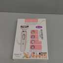 Women's Electric Razor Bikini Trimmer, 4-in-1 Cordless Shaver for Face, Legs, Underarms, Pubic Hair  Wet/Dry Use, Painless Hair Removal