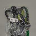 pawstrip Hands Free Dog Leash Crossbody Dog Running Leash Handsfree Pet Rope for Hiking Training Heavy Duty Reflective Pet Walking Belt (Black)