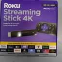Roku Streaming Stick 4K - HDR & Dolby Vision Roku Streaming Device for TV with Voice Remote & Long-Range Wi-Fi - Free & Live TV