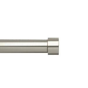 Umbra Drapery Rod Set 36-66" (91-168 cm) Rod diameter 1"(2.5 cm)Gray