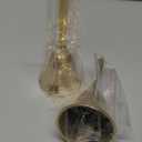 Super Loud Polished Brass Hand Call Bell for Weddings, Christmas & School - Polished Brass Hand Bell by The Metal Magician (Pack of 2)