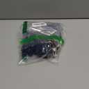 Suspenders for Men and Women Adjustable X Back 1.57 Inch Wide Elastic Heavy Duty Braces with Strong Metal Clips (Fg Navy Blue)