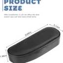 Armrest Cushion,Car Accessories Arm Rest Pads,Auto Side Door Armrest Pillow Relieve Driver Arm Fatigue,Soft Aoto Armrest Pillow with Storage Box,Suitable for Most Cars,Trucks,SUVs,RVs (Black)