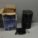 Automatic Humidifiers for Bedroom Large Room, 4.5L Cool Mist Humidifier for Home & Plant with Timer & Humidity Sensor, Last Up to 18H on High Setting, Auto Shut-Off, 360 Nozzle (Black)