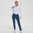 M MOTEEPI Sun Shirts UV Protection Womens Polo Shirts with 3-Botton Womens Golf Shirts Lightweight (Black)