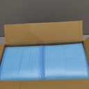 Amazon Basics Heavy Duty Dog and Puppy Pee Pads, 5-Layer Leak-Proof Ultra Absorbent, Quick-Dry Surface, Potty Training, Regular (24x23"), 50 Count, Blue & White