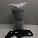 CYMULA Camping Cot Mattress 2in Memory Foam Sleeping Pad,Soft Warm Non-Slip Camping Mattress Topper with Retaining for Adults,Portable Roll up Pad for Travel(75 x30)only Mattress (Grey)