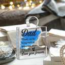 Dad Gifts from Daughter Son, Gifts for Father Papa Father's Day Birthday Christmas, Dad Gift Acrylic Puzzle Plaque Decorative, 4.6 x 3.5 x 0.6 inches