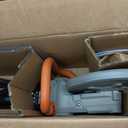 Evolution R255DCT - 10 In Concrete Saw (Aka Circular, Angle Grinder, Chop Saw, Cut Off, Demo, Disc Cutter, Power Cutter) - 15A Motor, No Gas - 4-1/16 In Cut - Incl Premium Diamond Blade