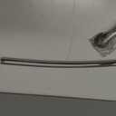 Moen CSR2165CH 5-Foot Fixed Length Curved Shower Rod, Chrome