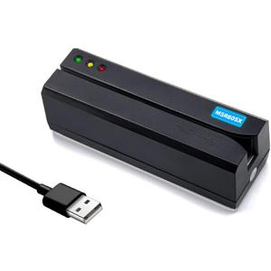 Deftun Card Reader Writer USB Swipe Encoder 3 Tracks MSR605X