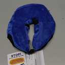 BENCMATE Inflatable Dog Cone Collar Alternative, Soft Dog Cone for Small Medium Large Dogs and Cats, Neck Recovery ECollar Donut Collar After Surgery (Medium, Blue)
