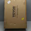 VEVOR Shower Niche Ready for Tile 16" x 24", Double Shelf Organizer, Square Corners Wall-inserted Niche Recessed, Sealed Protection Modern Soap Storage Niche for Shower Bathroom, Black