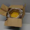 Metal Buffet Risers,6PCS Hexagonal Jewelry Display Risers 2.76 in to 4.02 in Market Display Stands Metal Showcase for Catering Dessert Figures Decoration (Gold, 2.76IN to 4.02IN)