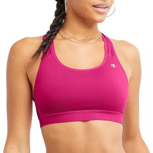 Champion Women's Sports Bra, Compression, Moisture Wicking, High-Impact Sports Bra for Women
(2XL, Fantastic Fuchsia)